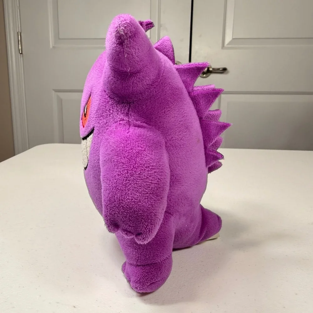 Pokemon Center Gengar Plush 2018 Official Nintendo Purple Stuffed Toy 7